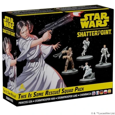 Imagen de Atomic Mass Games Star Wars Shatterpoint: This is Some Rescue! Squad Pack A Partir de 14 Años para 2 Jugadores 90 Minutos por Partida Multilenguaje (Incluye Español)