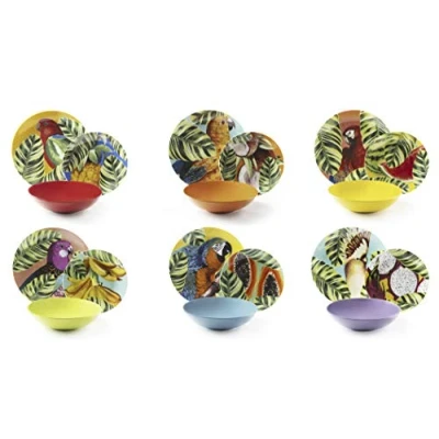 Imagen de Excelsa Havana Servicio de platos 18 piezas, porcelana y cerámica Multicolor