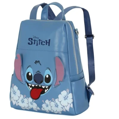 Imagen de Karactermania Disney LILO AND Stitch Tongue Shield Mochila para niños, Talla: One Size, Azul