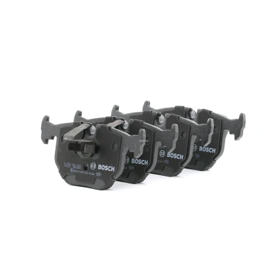 Imagen de BOSCH 0 986 494 006 Juego de pastillas freno Low Metallic con instrucciones montaje, Chapa antichirridos, clip émbolo BMW: 5 Berlina, X3