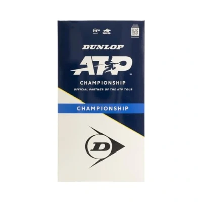 Imagen de DUNLOP Campeonato ATP de Pelotas Tenis : para Arena, Pista Dura y césped (2 x 4 Pelotas)