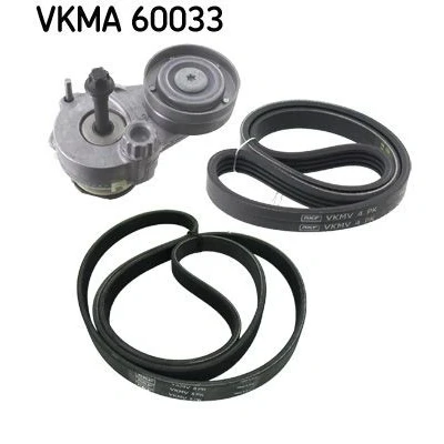 Imagen de SKF VKMA 60033 Juego de correas trapeciales poli V