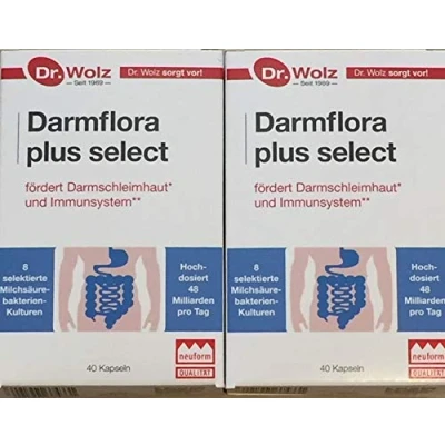 Imagen de Dr. Wolz Darmflora plus select 2 x 40 cápsulas (pack doble)