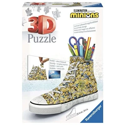 Imagen de Ravensburger Despicable Zapatilla Portalápices, Girly Girl Edition, Minions (11262)