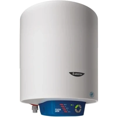 Imagen de Ariston, Fleck Bon Termo Eléctrico 25 Litros, Calentador de Agua Horizontal/Vertical Seguro Eficiente, Calentadores 28.6x31.5x72.5 Fabricado para Instalación en España