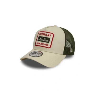 Imagen de New Era Patch Trucker Unisex Gorra, Talla: One Size, Beige