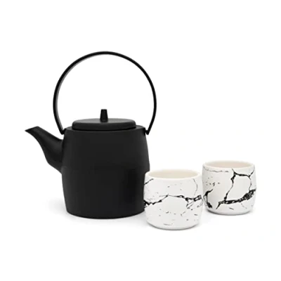 Imagen de Bredemeijer Kobe Set de Regalo, Hierro Fundido, Negro, 1200ml
