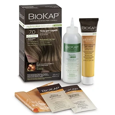 Imagen de Biokap Rapid Delicato 7 Rubio Medio Natural 140 ml 100 g