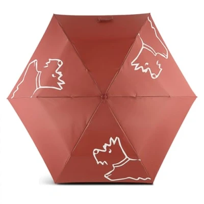 Imagen de RADLEY London Icon Superlite Paraguas plegable responsable (rosa cobre)