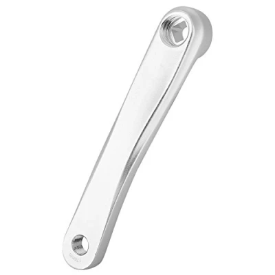 Imagen de Keenso Brazo de Manivela Bicicleta, Bielas Universal 170mm Aleación Aluminio (Rómbico Plata) b08jm4cwnb