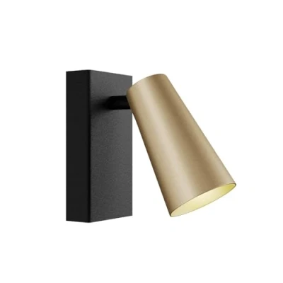 Imagen de foco &#039;Angelina&#039; en Dorado hecho de Metal e.o. para Dormitorio (1 llama, GU10) Lucande empotrado, lámpara techo, pared