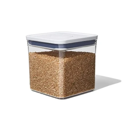 Imagen de OXO Good Grips POP Recipiente para alimentos, Tarro de cocina hermético y apilable Adecuado guardar arroz, galletas mucho más. Tamaño 2.6 litros