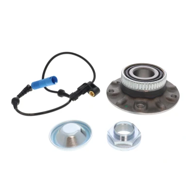 Imagen de VEMO V20 72 8804 Juego de cojinete rueda Eje delantero, izquierda con anillo sensor ABS, buje rueda, sensor, revoluciones 143