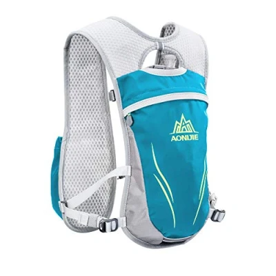 Imagen de AONIJIE Unisex 5.5L Running Race Hidratación Chaleco Pack Mochila (Verde)