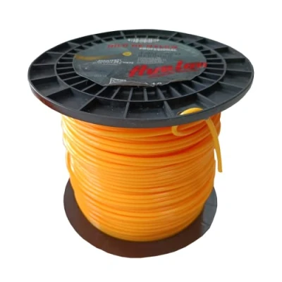 Imagen de Avalon Hilo Redondo de Nylon Universal para Desbrozadora y Cortacésped (4 mm x 96 m) Alta Durabilidad Rendimiento Óptimo en Las tareas desbroce