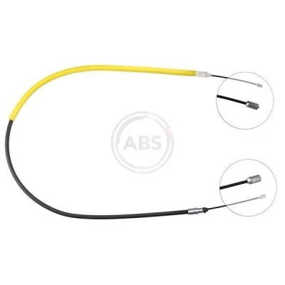 Imagen de A.B.S. K16947 Cable de Freno Mano 1378 Discos para dirección izquierda/derecha RENAULT: CLIO 2