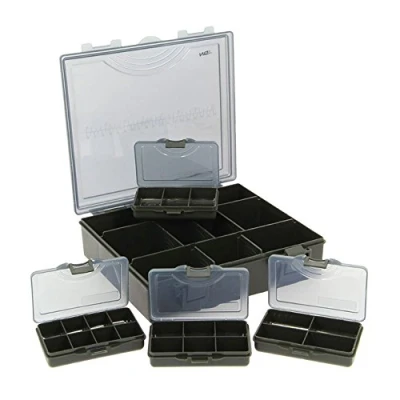 Imagen de NGT Tackle Box Sistema de almacenamiento 4 en 1 aparejos y caja brocas