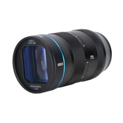 Imagen de SIRUI Lente anamórfica de 75mm F1.8 1.33X APS C (X Mount)