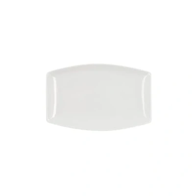 Imagen de Quid Gastro Fuente Rectangular Porcelana 25.2x16x2cm Blanco