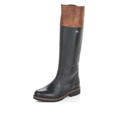 Imagen de Remonte R6581, Botas Altas Mujer, Black/Brown 02, 44 EU