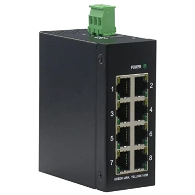 Imagen de Roline Industrial Switch, 8x Rj 45, Unmanaged