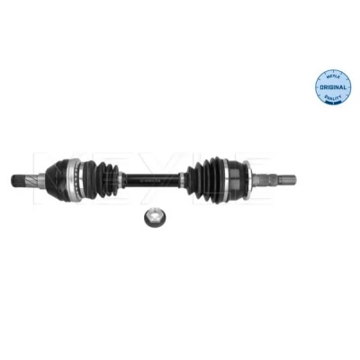 Imagen de MEYLE 614 498 0100 Árbol de transmisión Eje delantero, izquierda 597mm 28mm OPEL: Astra J Hatchback