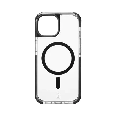 Imagen de Funda CellularLine TETRACMAGIPH15T, Para Apple iPhone 15, Trasera, TPU, MagSafe, Transparente