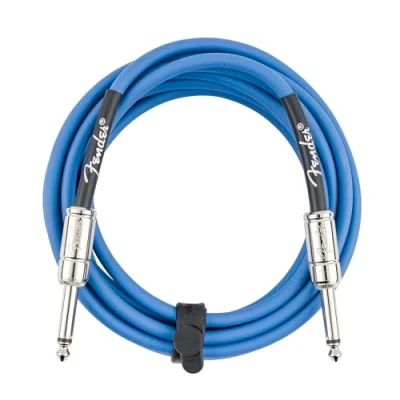 Imagen de Fender Cables para instrumento serie Contour™(10FT STR/STR) Lake Placid Blue