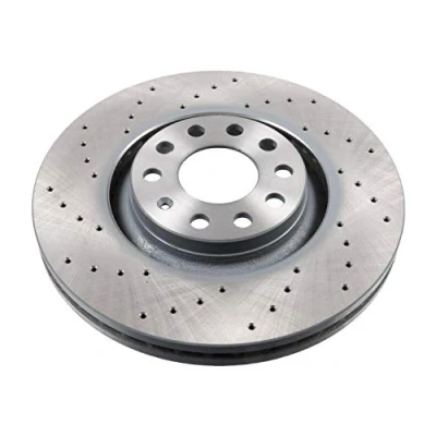 Imagen de FEBI BILSTEIN 44121 Disco de freno Eje delantero 319,8 30 5 112 perforado/ventil. int. revestido AUDI: A4 B7 Avant, Berlina