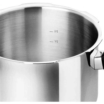 Imagen de Kuhn Rikon Duromatic Hotel, Olla a presión Super Rápida con Asas 8 L. /28 cm. Express Apta para Inducción, Fondo Superthermic una buena Distribucion del Calor, Acero Inoxidable18/10