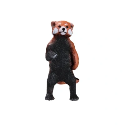 Imagen de Mojo Figura de juguete animales asiáticos coleccionables panda rojo