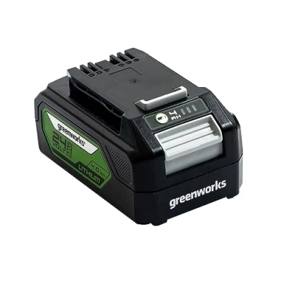 Imagen de Greenworks Batería G24B4 (Batería potente y recargable de Li Ion 24 V 4,0 Ah, apta para todos los dispositivos la serie Tools)