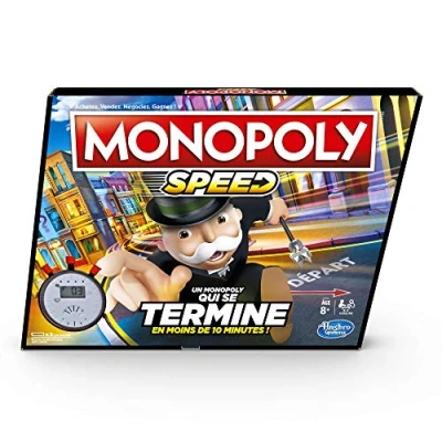 Imagen de Monopoly Speed Societe Juego de Plataforma versión Francesa, E7033101,