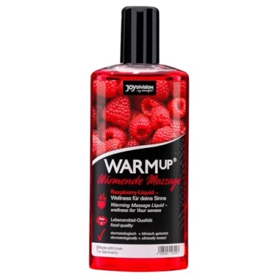 Imagen de Aceite de masaje efecto calor frambuesa