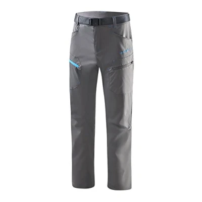 Imagen de Black Crevice pantalones de trekking para hombre I senderismo hombre, exterior, impermeables y secado rápido, exteriores resistentes transpirables con prácticos bolsillos