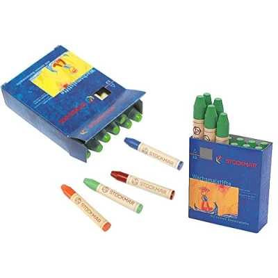 Imagen de Stockmar lápices de cera Colores individuales 12 Umbra