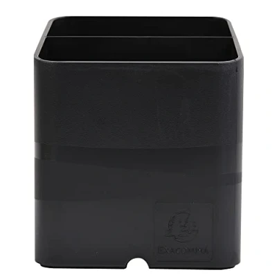 Imagen de Exacompta 674014D 1 portalápices magnético PEN CUBE 2 compartimentos para pizarra, nevera ideal en la oficina, casa, escuela color negro