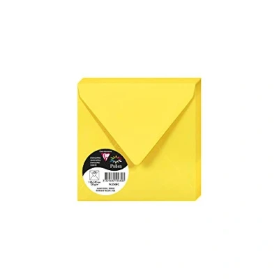 Imagen de Clairefontaine 50078 C Pack de 20 sobres Pollen 140 x mm, color soleil 14 0.10