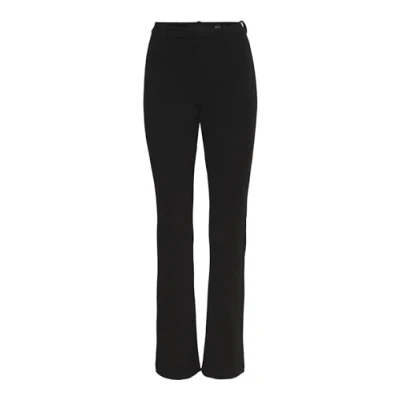 Imagen de VERO MODA Curve Vmcamira Mr Flared Pant Ga Noos Pantalones, Negro, 46W x 32L para Mujer