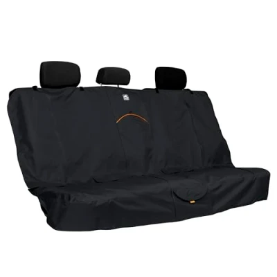 Imagen de Kurgo Wander Funda de Asiento Coche para Perros, Protector Macotas, Ajuste Universal Negro