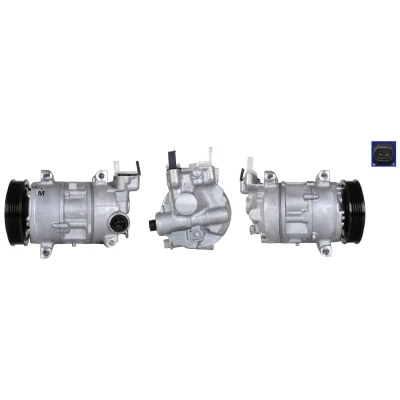Imagen de LUCAS ACP01195 Compresor de Aire Acondicionado PAG 46 R134a TOYOTA: Verso, Avensis III Familiar, Auris Familiar