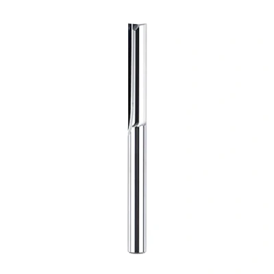 Imagen de SpeTool Fresa para Madera CNC Recta Corte de 6 mm x 32 mm, Acero Tungsteno Carburo Sólido Más Duro y Duradero, Brocas Madera, Compresión, MDF, Acrílico, etc.