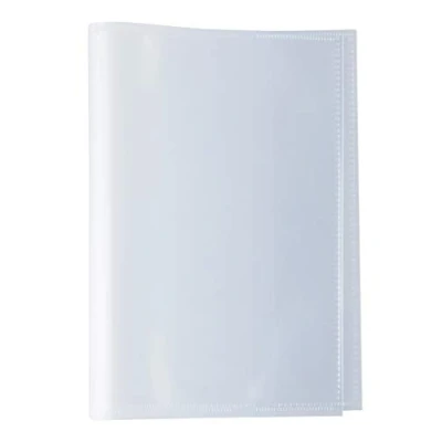 Imagen de HERMA 19631 fundas A6 transparentes, 10 unidades, de polipropileno resistente, lavable y extragrueso, juego transparentes para cuadernos escolares, incoloro