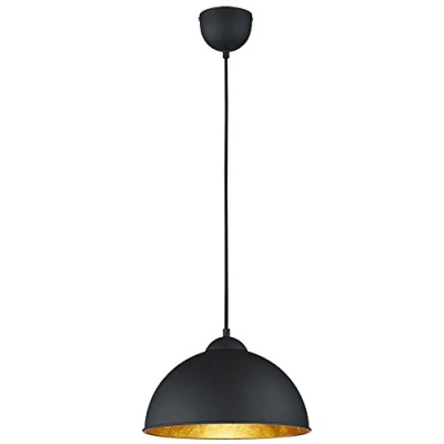 Imagen de Trio Jimmy Lámpara colgante, color negro plateado