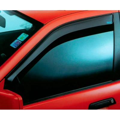 Imagen de ClimAir CLI003P0200 deflector de aire Puerta vehículo, Cavidad ventana, delante gris humo