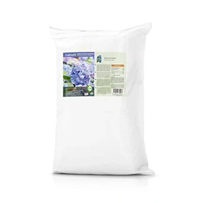 Imagen de CULTIVERS Abono Hortensias y Camelias Ecológico 20 kg. Fertilizante de Origen 100% Orgánico Vegano. Potencia la Floración Activa el Color Las Flores