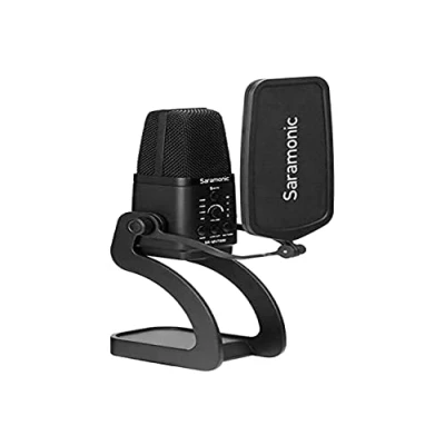 Imagen de Micrófono De Condensador Multi Patrón Saramonic Xlr Y Usb Sr mv7000