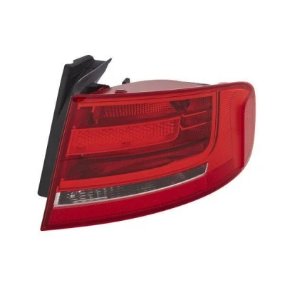 Imagen de HELLA 2VA 009 686 121 Piloto trasero derecha Parte exterior P21W 12 Rojo con bombilla, portalámparas AUDI: A4 B8 Berlina