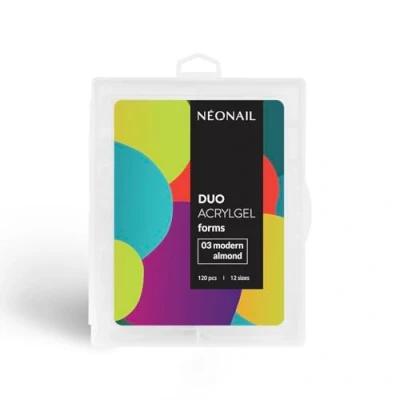 Imagen de NEONAIL Duo Acrylgel Forms Moldes Uñas Postizas Formas de Dobles Dual Form Manicura Extensión 03 modern almond
