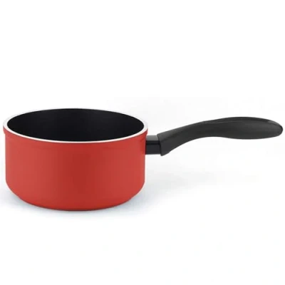 Imagen de Fagor Maxima Cazo Inducción 16 cm, Aluminio Forjado, Espesor 4 mm, Antiadherente Ecológico XYLAN PLUS sin PFOA, Apta para Todas Las Cocinas, Vitrocerámica, Gas, Lavavajillas, Rojo